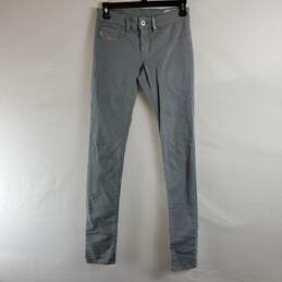 Diesel Women Grey Jeans Sz 26 NWT