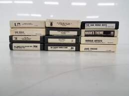 12 VTG Mixed Lot of 8-Track Tapes Untested