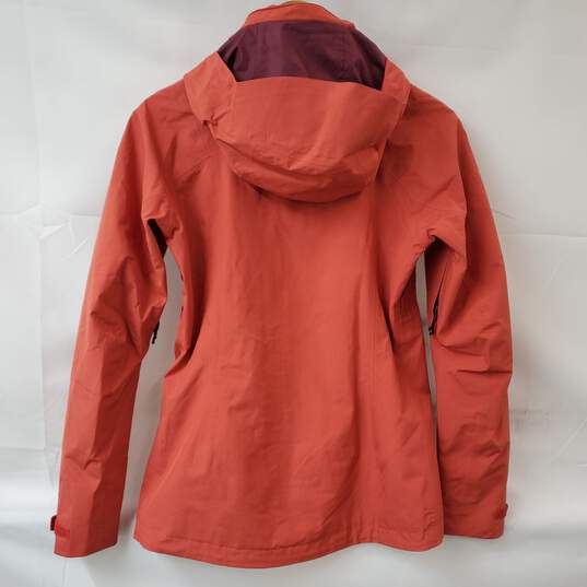 Patagonia Full Zip Hooded Red Jacket Women's XS image number 2