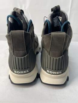 Sorel Women's Gray/Green Waterproof Ankle Boot Size 6.5 alternative image