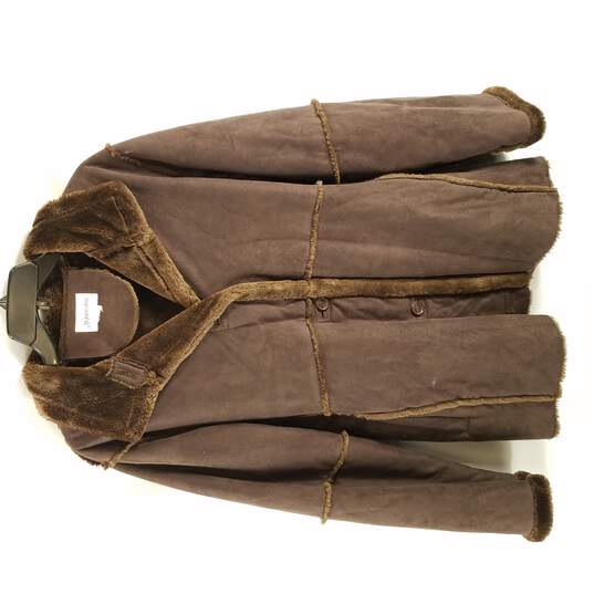 St. Johns Bay Women Brown Coat XL image number 1