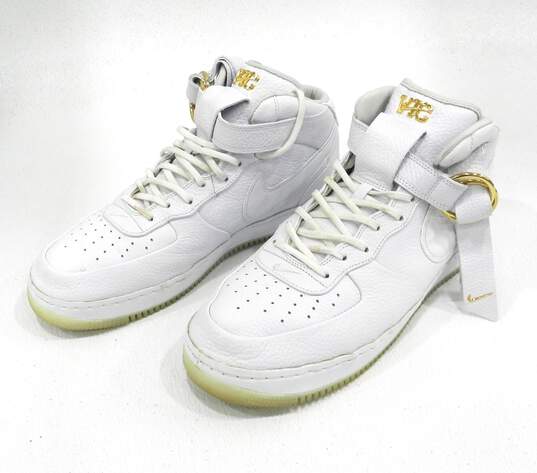 Nike Air Force 1 Mid CMFT Victor Cruz White Men's Shoes Size 13 COA image number 6