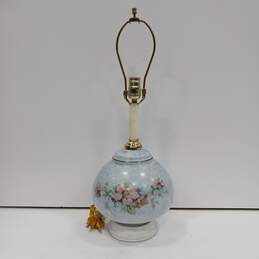 Vintage Ceramic Ginger Jar Style Table Lamp
