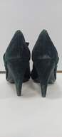 Coach Women's Black Suede Heels Size 9 image number 4