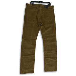 NWT Banana Republic Mens Brown Velvet 5-Pocket Design Chino Pants Size 36/34 alternative image