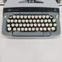 Vintage Smith Corona Galaxie Twelve Baby Blue Typewriter w/ Case image number 3
