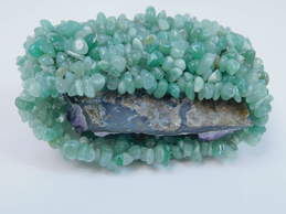 Artisan Multi Color Ocean Jasper Aventurine & Turquoise Beaded Bracelets Variety 119.8g alternative image