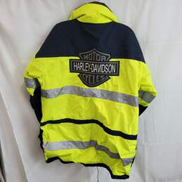 Blaklader Workwear Hi-Vis Harley Davidson Patch Response Jacket Size L alternative image