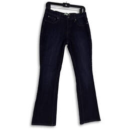Womens Blue 515 Denim Medium Wash 5-Pocket Design Bootcut Jeans Size 6