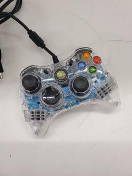 XBOX 360 Video Game Console Wired Controller * After Glow - Untested alternative image