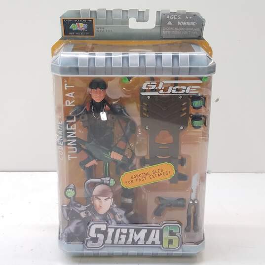 2005 Hasbro G.I. Joe Sigma 6 (Tunnel Rat) Action Figure (Sealed) image number 1