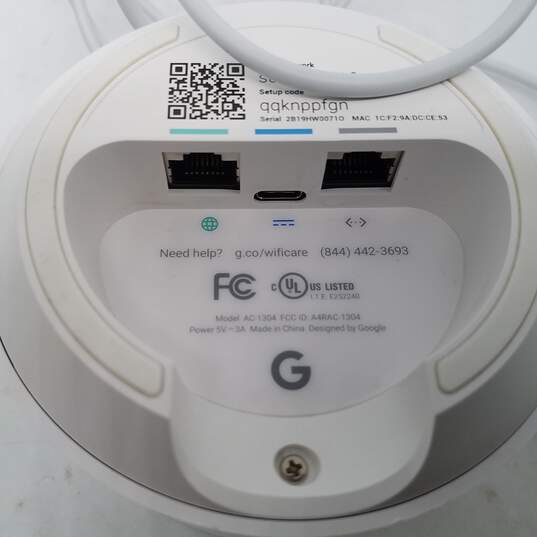 Untested Google Wi-Fi System  Model AC-1304 image number 3