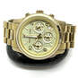 Designer Michael Kors MK- 5055 Gold-Tone Analog Dial Quartz Wristwatch image number 2