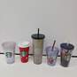 Bundle of 5 Assorted Starbucks Cups image number 1
