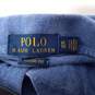 Polo Ralph Lauren Men's Blue Cotton SS Polo Shirt Size XL image number 3
