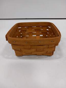 Small Longaberger Hand Woven Basket
