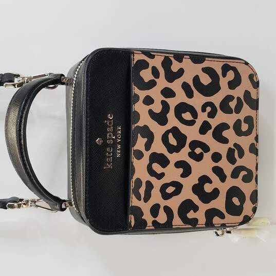 Buy the Kate Spade Cheetah Print/Black Crossbody Bag | GoodwillFinds