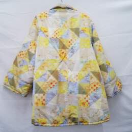 Urban Outfitters Printed Nylon Puffer Jacket Size Medium alternative image