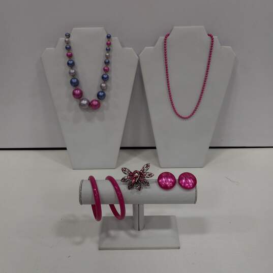 Assorted Pink Jewelry image number 1