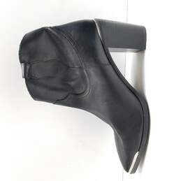 Steve Madden Women's Zora Black Western Ankle Boots Size 10 alternative image