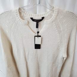 BCBGMaxazria Cream Sweater Dress in Size XS alternative image