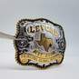 Gist Silversmiths Solid Bronze Levcal Belt Buckle 198.4g image number 9