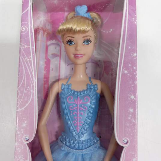 2 Mattel Barbie Dolls Disney Princess Cinderella & Pop Star Tori #BBV35 & Y6872 image number 3
