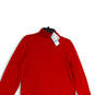 NWT Womens Red Knitted Turtleneck Long Sleeve Pullover Sweater Size XL image number 3