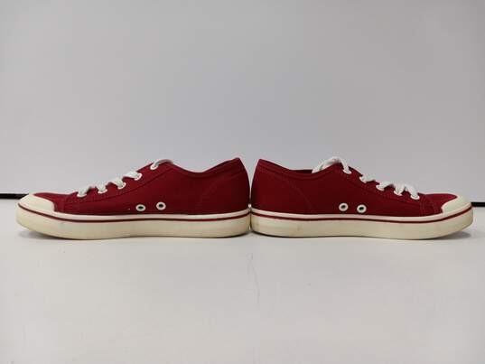 Keen Women's Red Canvas Sneakers Size 7 image number 2