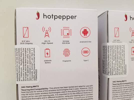 Hot Pepper Chilaca - Smartphones Model: HPP-L60A (32GB) Black | Lot of 2 image number 8