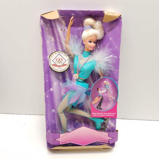 Mattel Barbie Bundle Lot of 2 Dolls Enchanted Olympics NRFB image number 2