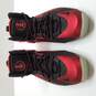 2014 Men's Nike Lil Penny Posite 'University Red' 630999-600 Basketball Shoes Size 9.5 image number 4