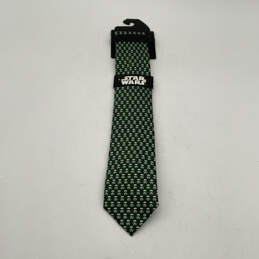 NWT Mens Green Hunter Storm Trooper Adjustable Fashionable Pointed Necktie