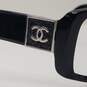 Chanel Eyewear Rectangle Eyeglass Frames Black image number 5