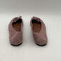 Womens Lola Pink Suede Round Toe Low Top Slip-On Ballet Flats Size 10 image number 2
