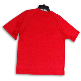 Womens Red Climalite Chicago Bulls Short Sleeve Round Neck T-Shirt Size M alternative image