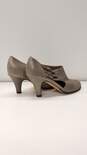 Anyi lu Silver Leather Pumps US 6 image number 4