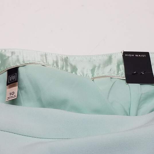 Limited High Waist Tulip Pencil Skirt Mint Size 10 image number 3