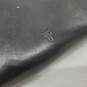 Frye Smooth Black Leather Zip Around Continental Wallet/Wristlet image number 4