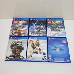 PlayStation 4 PS4 - Lot of 6 Games - Lego Batman Star Wars Disney alternative image