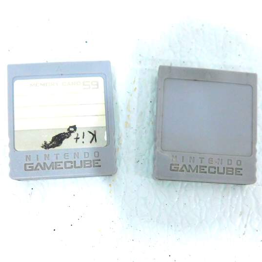 10ct Nintendo GameCube Memory Card Lot image number 6
