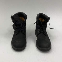 Mens Classic 6 Inch 19039 Black Leather Waterproof Combat Boots Size 12 M