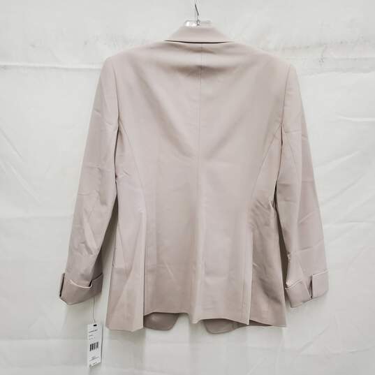 NWT Lafayette 148 Pink Blush Virgin Wool Blazer Size 2 image number 2