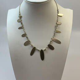 Designer Kendra Scott Airella Gold-Tone Crystal Stone Choker Necklace