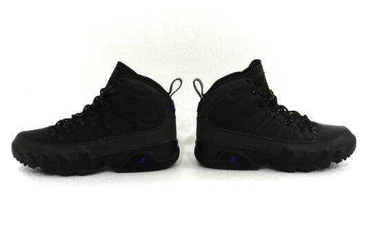 Jordan 9 Retro Boot Black Concord Men's Shoe Size 9 image number 6