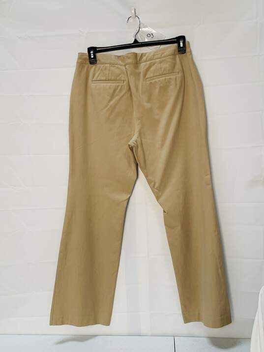 Women's Tan Talbots Dress Pants Size: 12 image number 1