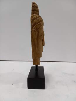 Wood Carved Buddha Sculpture alternative image