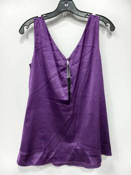 Bebe Women's Purple Sleeveless Tank Size S - NWT alternative image