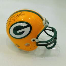 Santana Dotson Signed Mini-Helmet Green Bay Packers