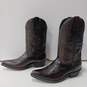 Men's Laredo Cowboy Boots Brown Size 10D image number 4